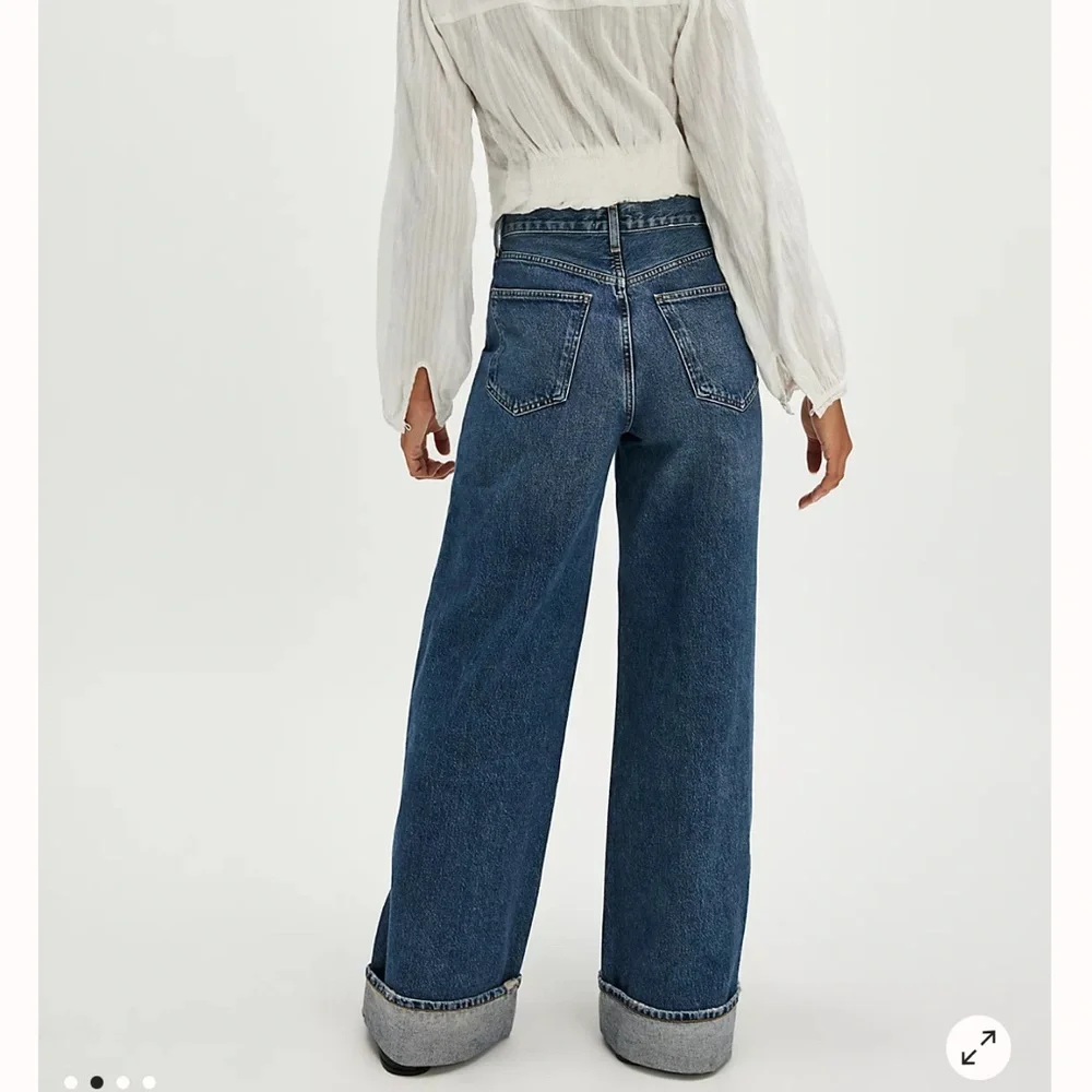 High Rise Blue Jeans - Picture 2 of 7